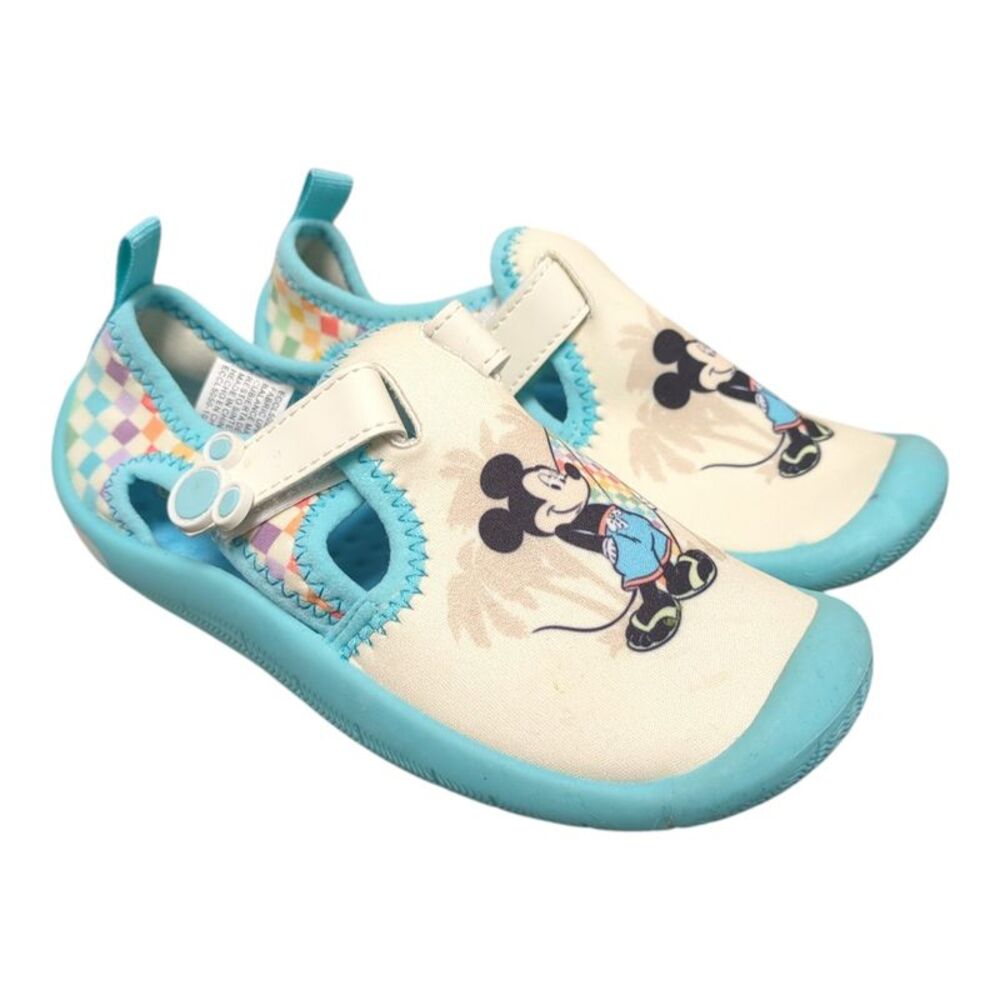 Ground Up Toddler Boys Character Hook & Loop Closure Water Shoes - Mickey Mouse